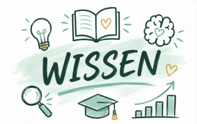 Wissen: Buch, Glühbirne und kleine Geschäftsideen